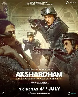 Akshardham: Operation Vajra Shakti 2025 Audio WEB-DL | Dubbed Hindi Movie